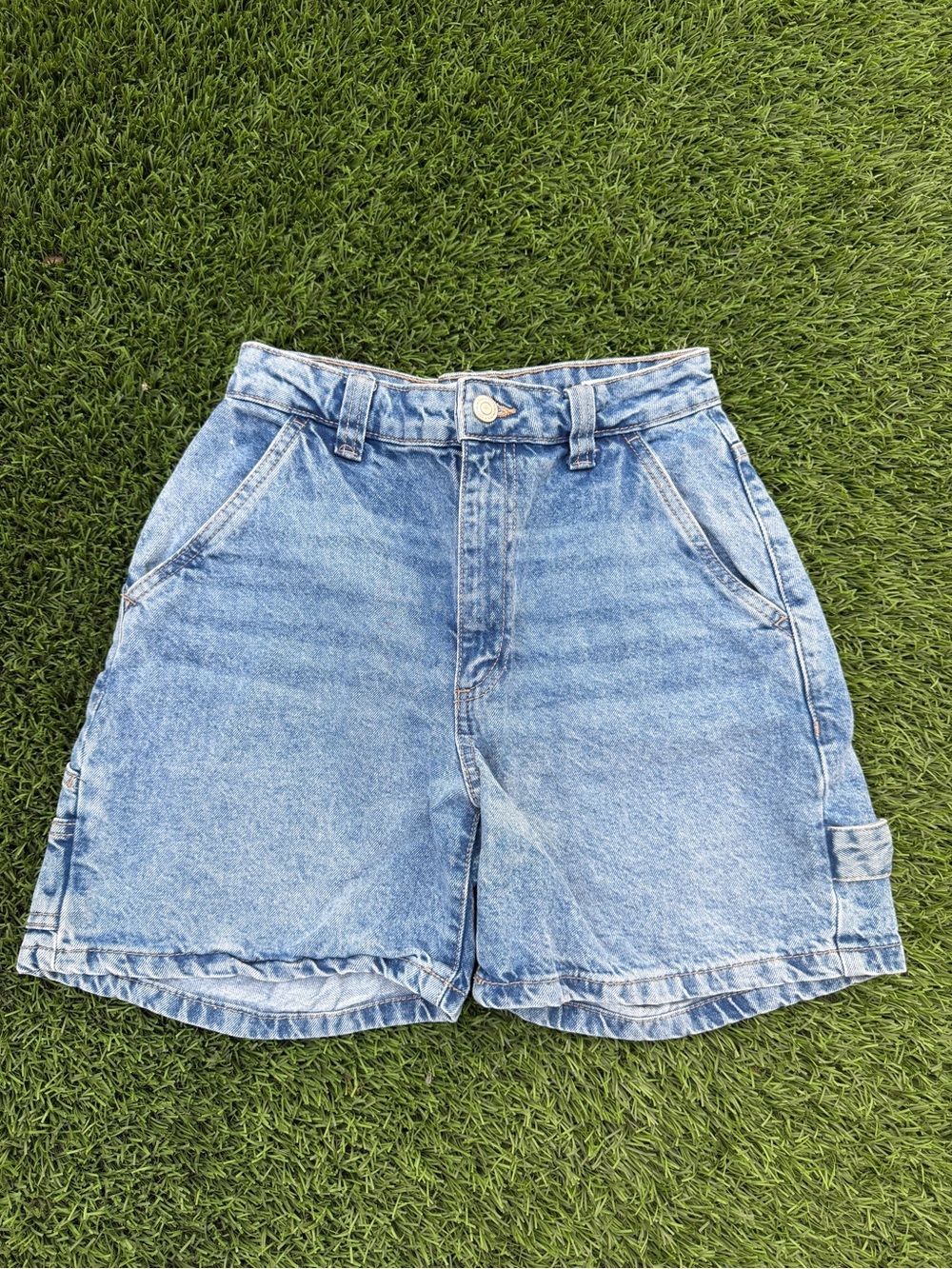 Cotton On Light Wash Denim Shorts